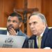 Prefeito Sandro Mabel  e o chefe do parlamento, Romário Policarpo | Foto: Divulgação