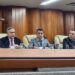 Prefeito Sandro Mabel durante prestação de contas | Foto: Divulgação / Câmara Municipal