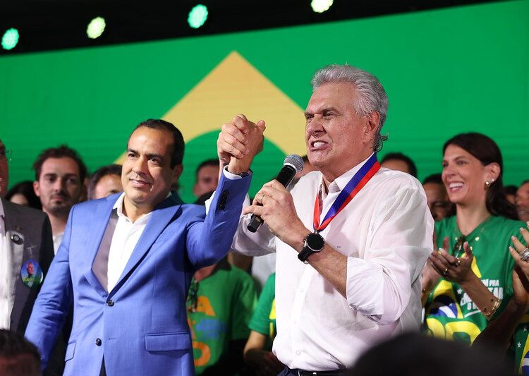Bruno Reis e o governador Ronaldo Caiado | Foto: Divulgação