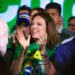 Gracinha Caiado durante evento de lançamento de pré-campanha  | Crédito: Comunicação Gracinha