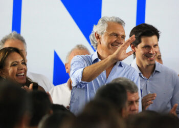 Ronaldo Caiado, Daniel Vilela e Gracinha | Foto: Divulgação