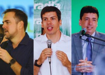 Mendanha, Pedro Salles e Adriano Rocha Lima | Foto: Divulgação