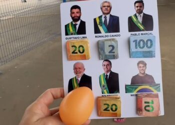 Influenciador nas ruas da Capital | Foto: Reprodução