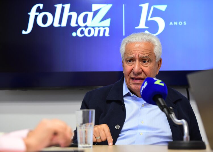 Vilmar Rocha em visita o escritório da Folha Z | Foto: Jucimar de Sousa