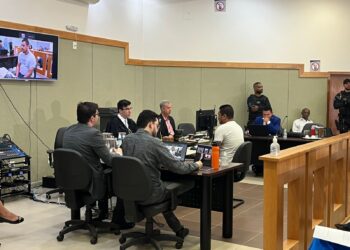 Julgamento no Tribunal do Juri, em Alexânia | Foto: TJGO