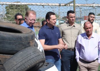 Prefeito Leandro diz que Aparecida terá fiscalização mais rígida para manter a cidade limpa | Foto: Secom AP