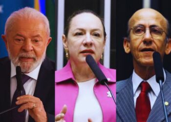 Lula, Adriana Accorsi e Rubens Otoni | Foto: Reprodução