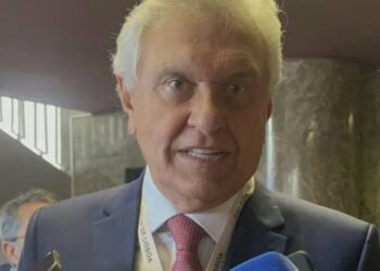 Caiado em Lisboa | Foto: Reprodução / Redes sociais Ronaldo Caiado