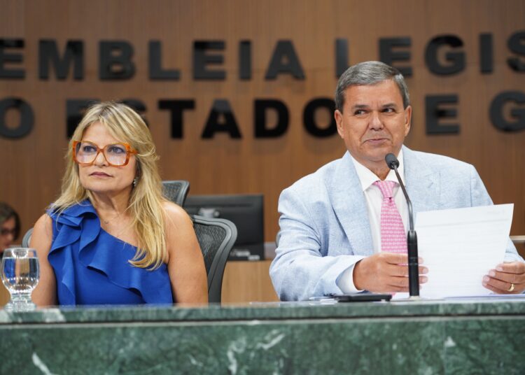 Deputados Flávia Morais e Dr. George Morais comandam o PDT em Goiás (Will Morais/Alego)