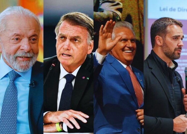 Lula, Jair Bolsonaro, Caiado e Eduardo Leite possuem títulos de cidadão | Foto: Reprodução
