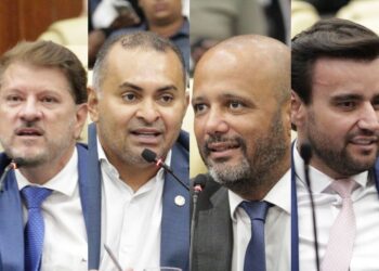 Willian, Ronilson, Vitor Hugo e Luan têm a maior quantidade de decretos legislativos apresentados | Foto: Reprodução