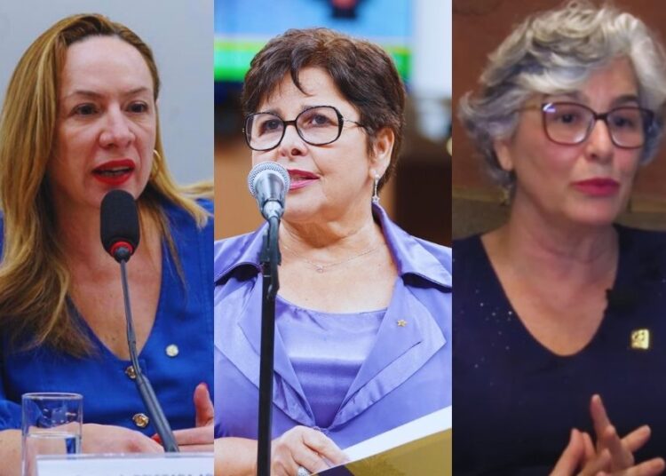 Adriana Accorsi, Bia de Lima e Angelita | Foto: Reprodução
