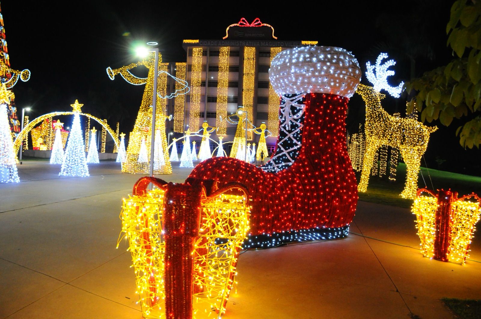 Prefeitura de Aparecida oferece vagas gratuitas para comerciantes atuarem no Natal do Bem