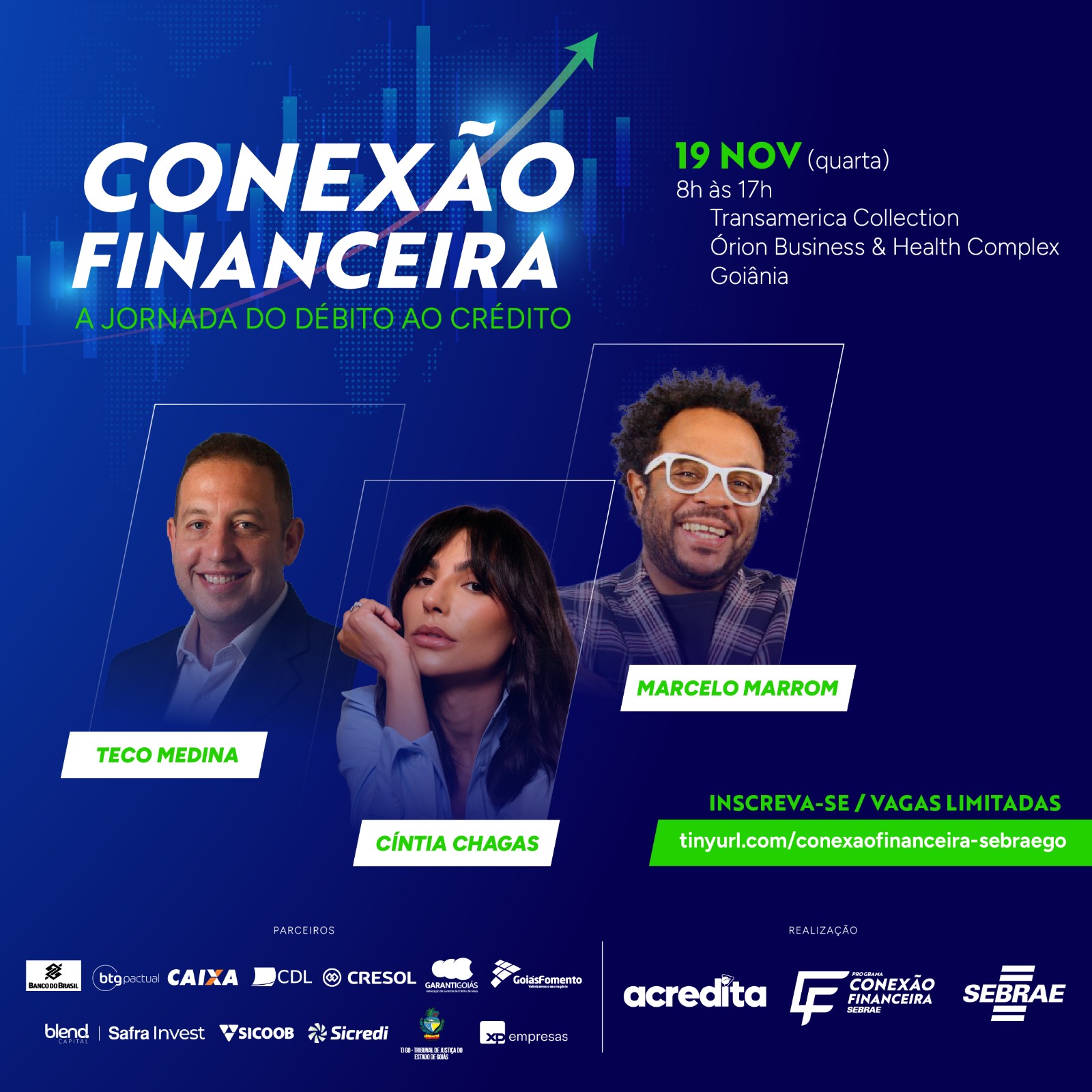 Goiânia recebe um dos maiores eventos sobre educação financeira do Brasil