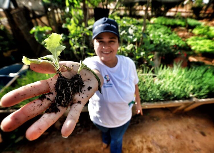 Ihasminy Teixeira, presidente da Cooperativa Floryá | Foto: Ruber Couto